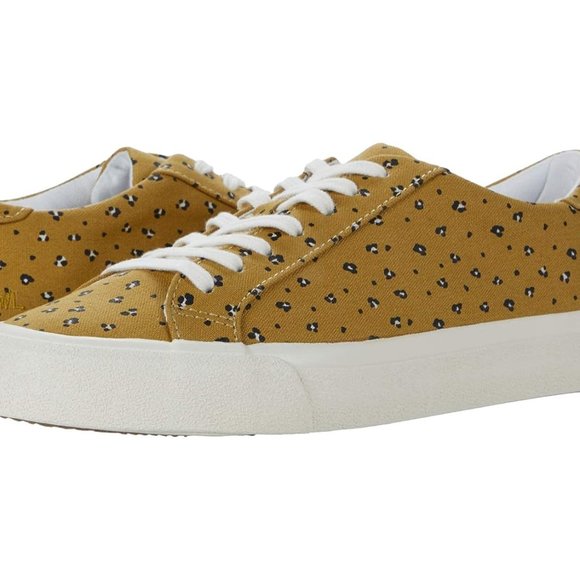 NWT Madewell Sidewalk Low-Top Sneakers in Mini Leopard (Re)sourced Canvas Size 8 - Picture 5 of 6